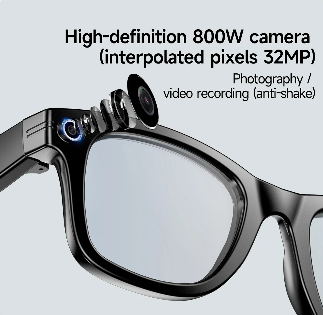 Smart glasses with AI translation and object recognition_spy